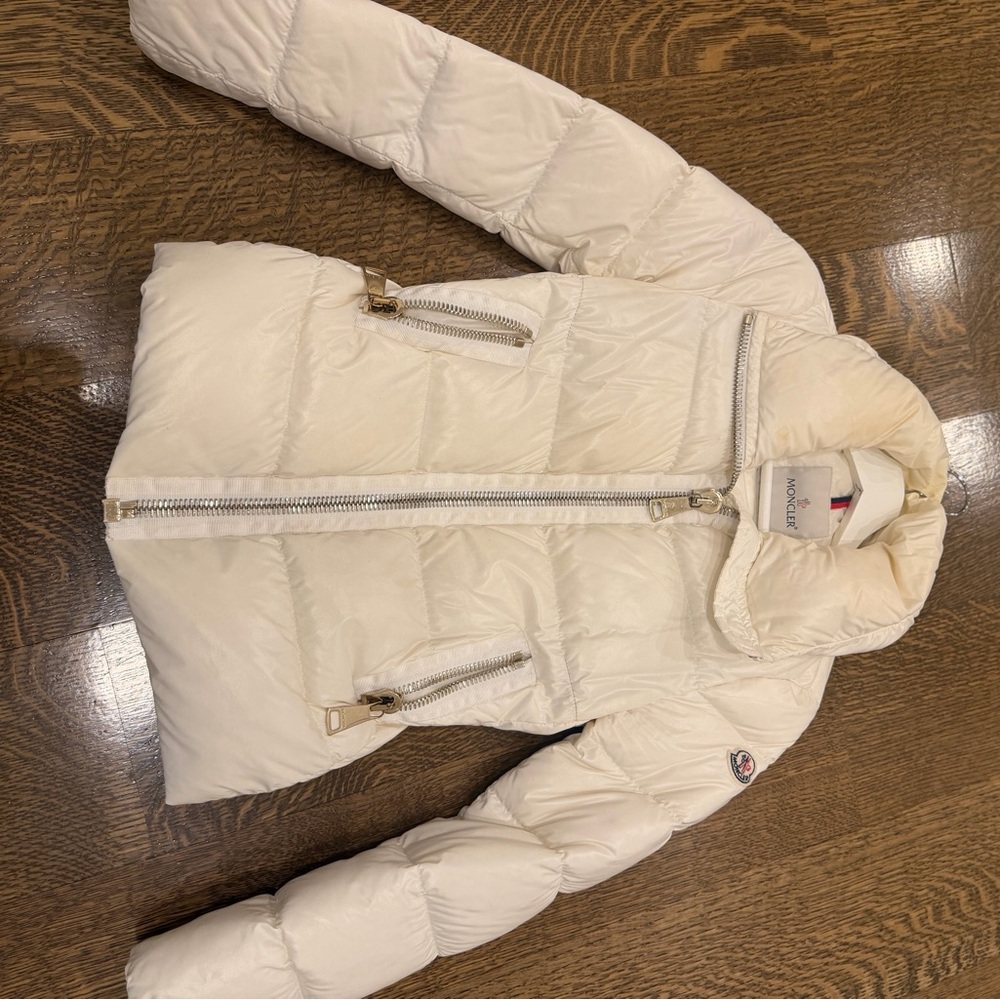 Moncler Off-White Puffer Jacket